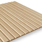 Flex panel de palillería flexible en madera de pino limpio 240x30 cm para interiores