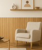 Pack 10 Lamas en Madera Natural de Roble